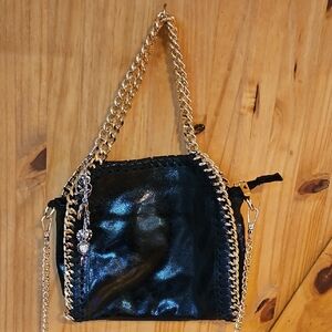 Elegant Black Chain Strap Women's Bag